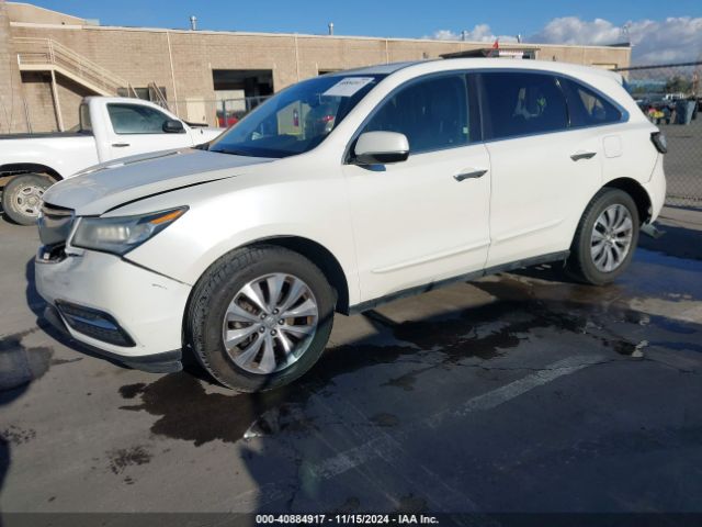 5FRYD4H4XFB007715 Acura Mdx Technology Package