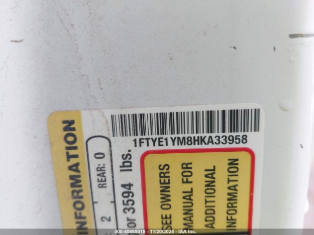1FTYE1YM8HKA33958 Ford Transit-150