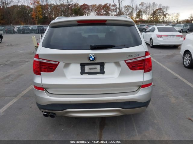 5UXWX9C58F0D51282 BMW X3 Xdrive28i