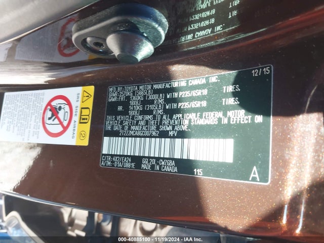 Lexus RX 350 2016 2T2ZZMCA8GC007962 Image 9