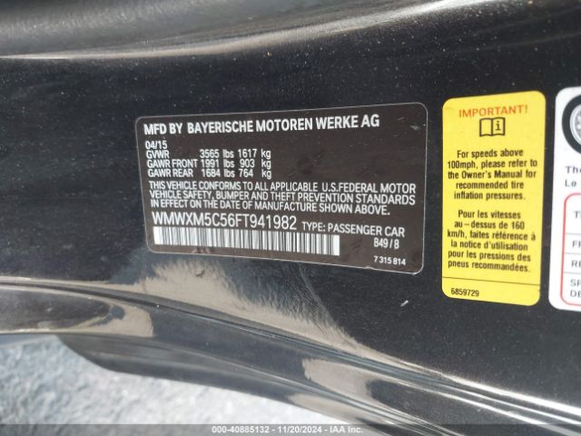 WMWXM5C56FT941982 Mini Hardtop Cooper