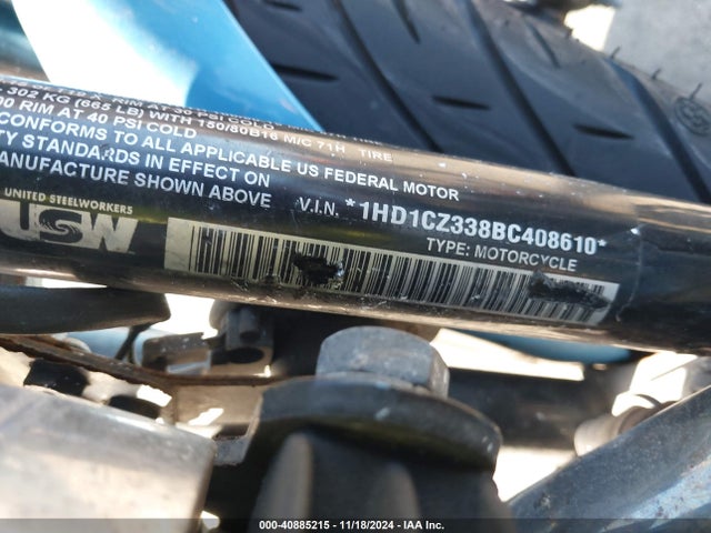 2011 HARLEY-DAVIDSON XL1200 1HD1CZ338BC408610 Photo 9