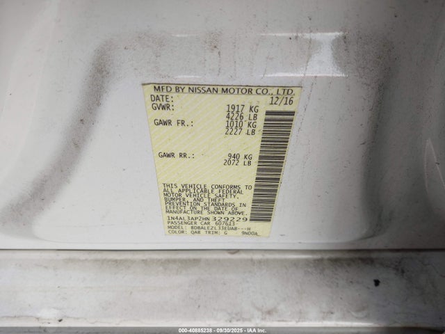 1N4AL3AP2HN329229 Nissan 2017