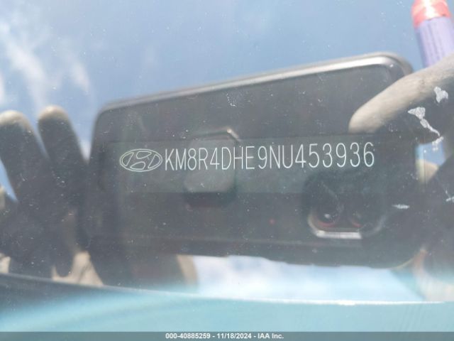 KM8R4DHE9NU453936 Hyundai Palisade Sel