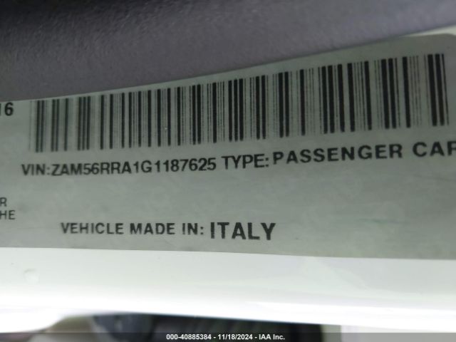 ZAM56RRA1G1187625 Maserati Quattroporte S Q4