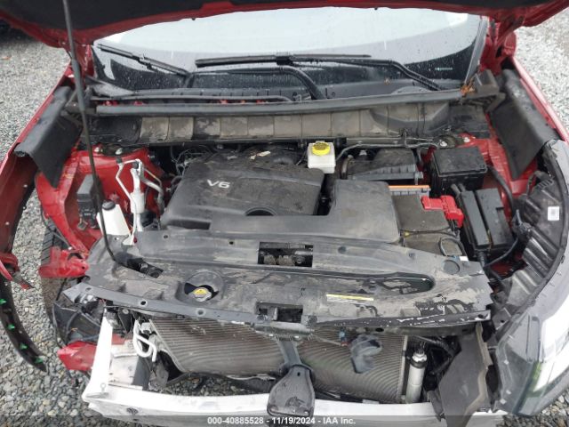 5N1DR3CC4NC259977 Nissan Pathfinder Sl 4wd