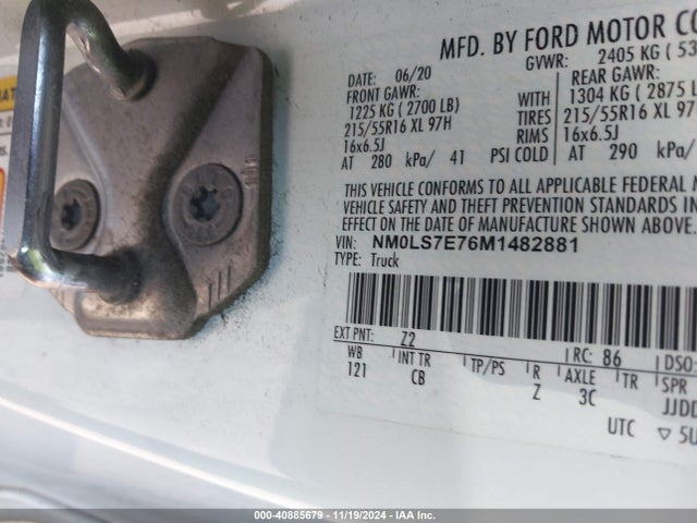Ford Transit Connect Xl Cargo Van 2021 NM0LS7E76M1482881 Image 9