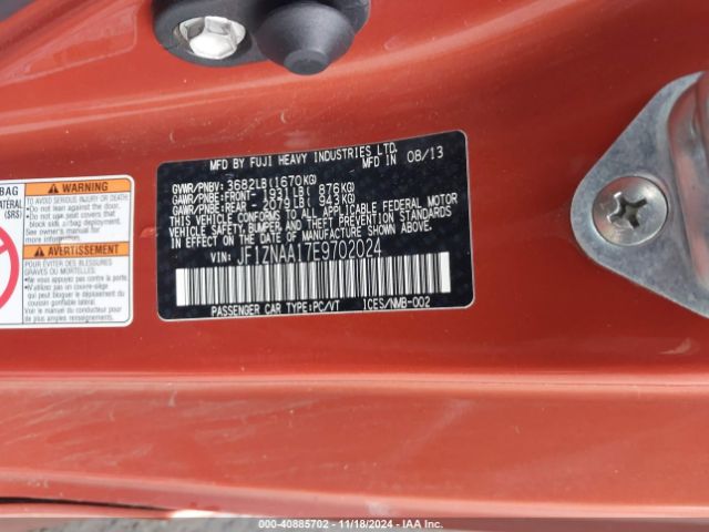 JF1ZNAA17E9702024 Scion FR-S