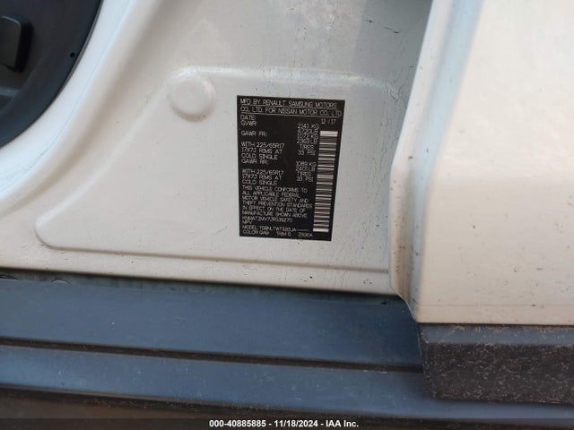 Nissan ROGUE SV 2018 KNMAT2MV7JP539270 Image 9