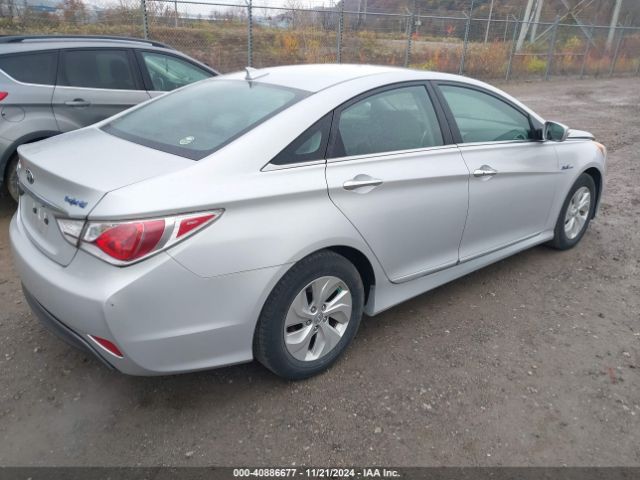KMHEC4A49EA113710 Hyundai SONATA HYBRID
