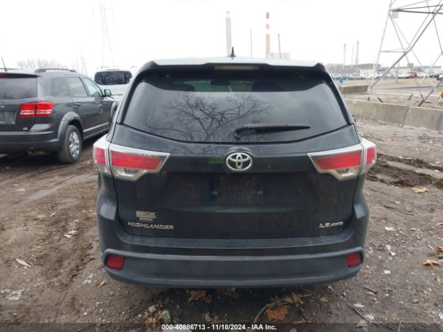 5TDBKRFH2FS182620 Toyota Highlander Le Plus V6