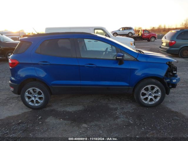 MAJ6S3GL6LC325234 Ford Ecosport Se