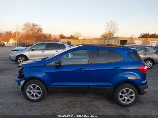 MAJ6S3GL6LC325234 Ford Ecosport Se