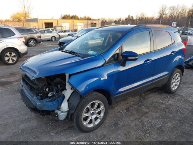 MAJ6S3GL6LC325234 Ford Ecosport Se