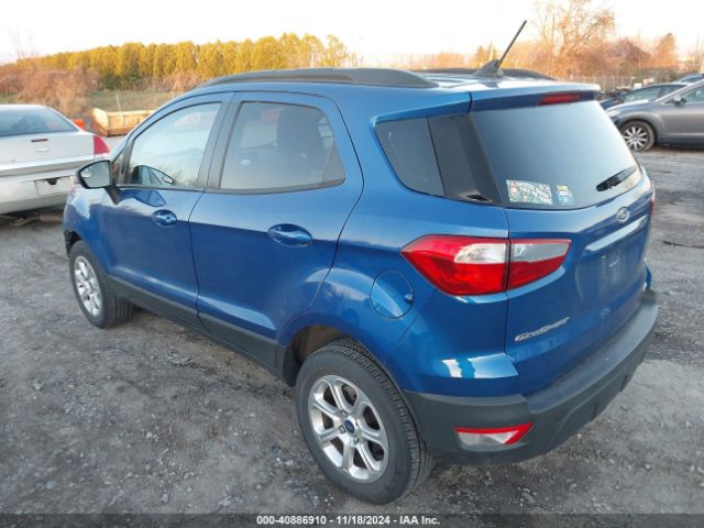 MAJ6S3GL6LC325234 Ford Ecosport Se