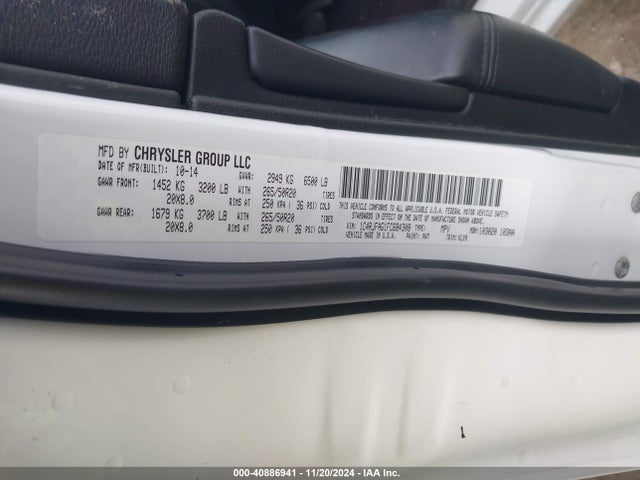 1C4RJFAG1FC684308 Jeep Grand Cherokee Altitude