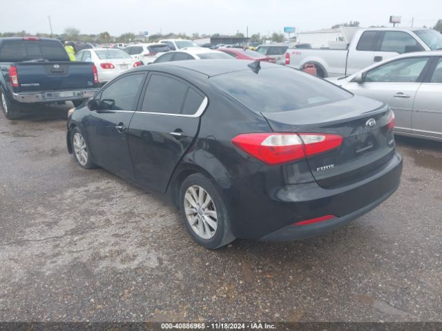 KNAFX4A80F5271375 KIA FORTE EX