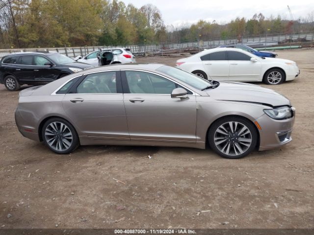 3LN6L5E90KR619380 Lincoln Mkz Reserve Ii
