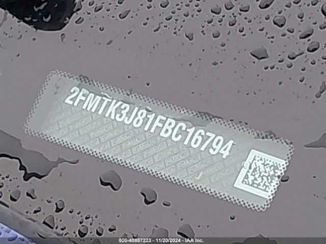 2FMTK3J81FBC16794 Ford EDGE SEL