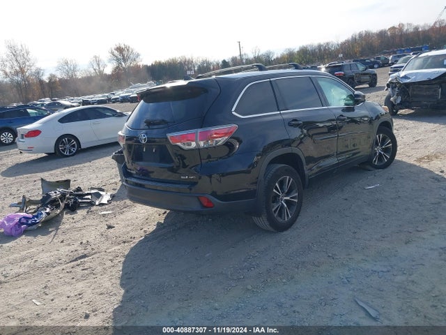 Toyota Highlander Xle V6 2016 5TDJKRFH8GS313501 Image 4