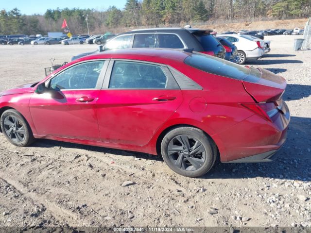 KMHLM4AJ2PU087026 Hyundai Elantra Hybrid Blue