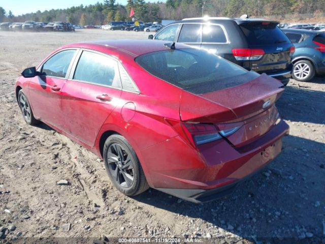 KMHLM4AJ2PU087026 Hyundai Elantra Hybrid Blue