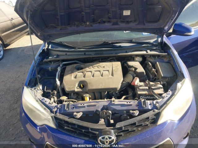5YFBURHE7EP112969 Toyota Corolla L/le/le Pls/prm/s/s Pls