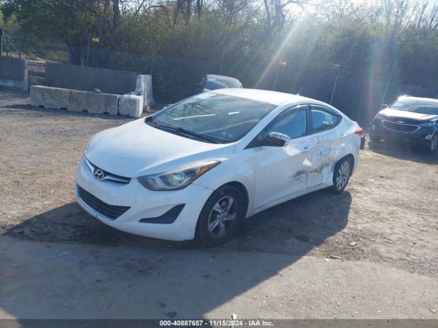 5NPDH4AE8EH507119 Hyundai ELANTRA SE