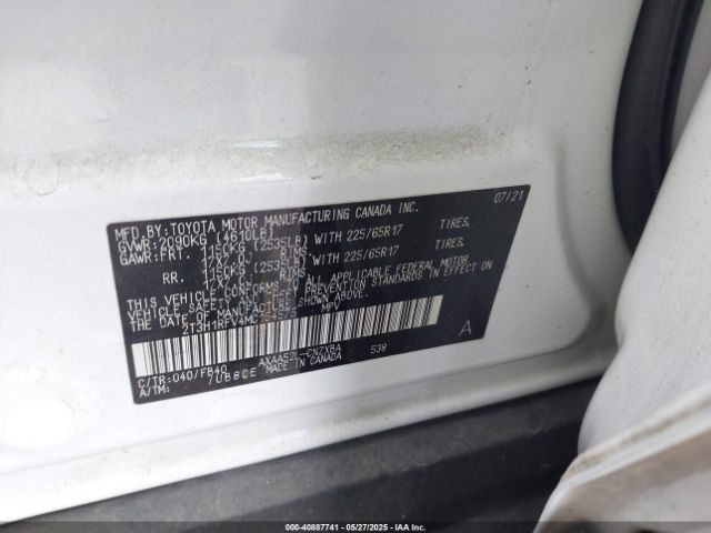 2T3H1RFV4MC154575 Toyota RAV4 LE