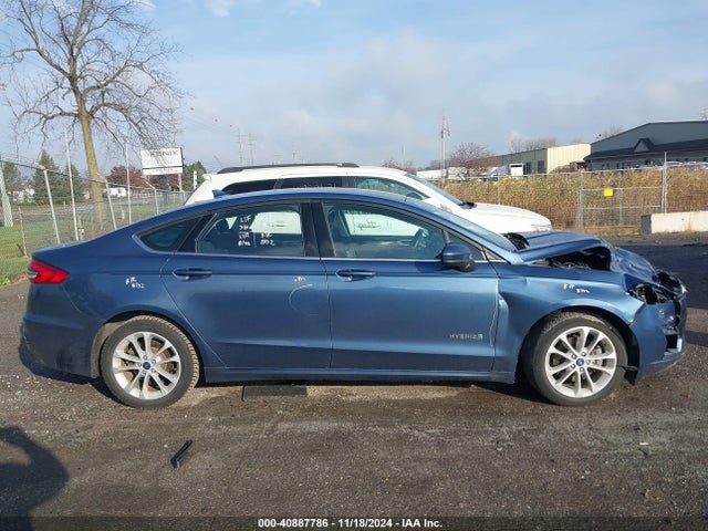 Ford Fusion Hybrid Se 2019 3FA6P0LU9KR147561 Image 13