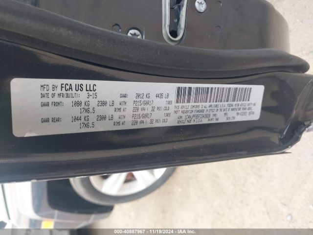1C4NJPFB5FD343828 Jeep Patriot Latitude