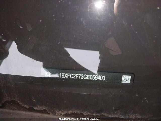 Honda CIVIC EX 2016 19XFC2F73GE059403 Image 9
