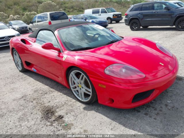 2003 FERRARI 360 MODENA ZFFYT53A830133607