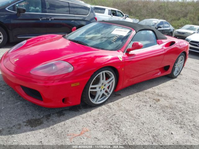 2003 FERRARI 360 MODENA ZFFYT53A830133607 Photo 1
