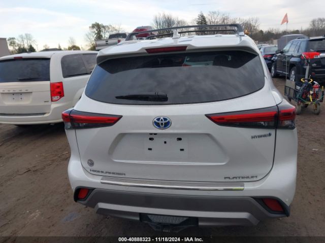 5TDEBRCH0PS573347 Toyota Highlander Hybrid Platinum