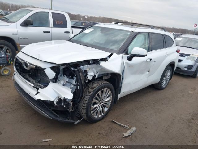 5TDEBRCH0PS573347 Toyota Highlander Hybrid Platinum
