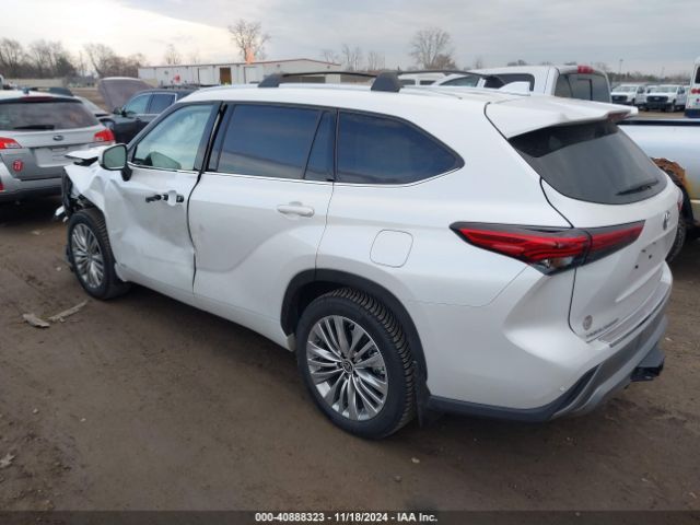 5TDEBRCH0PS573347 Toyota Highlander Hybrid Platinum