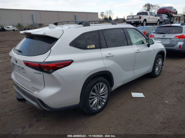 5TDEBRCH0PS573347 Toyota Highlander Hybrid Platinum