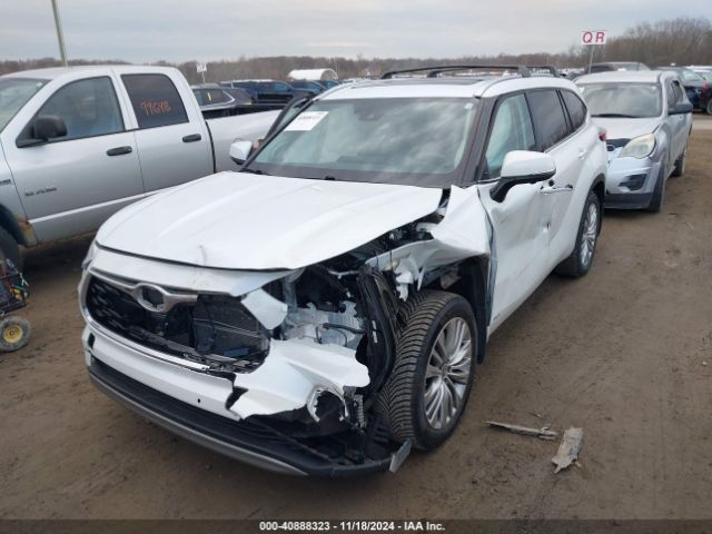 5TDEBRCH0PS573347 Toyota Highlander Hybrid Platinum