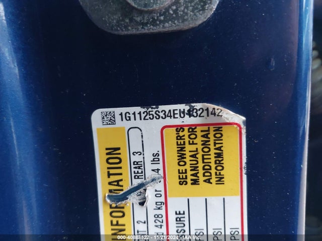 Chevrolet Impala 2lt 2014 1G1125S34EU132142 Image 9