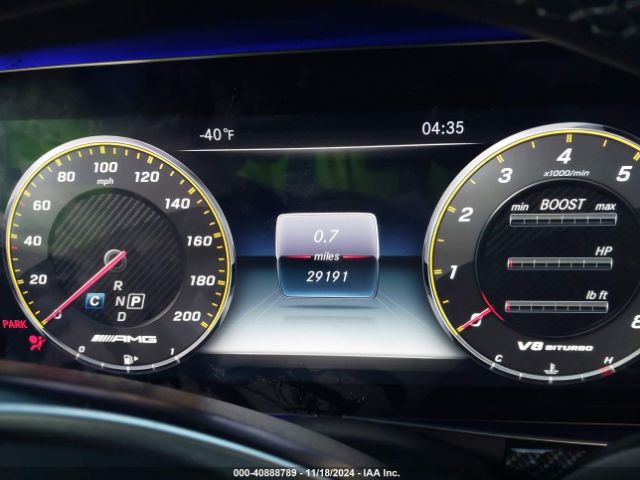 WDDZF8KB3JA383727 Mercedes-Benz Amg E 63 S 4matic