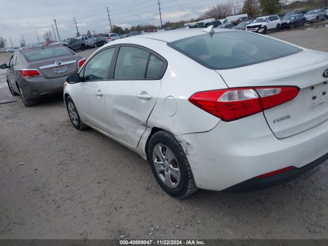 KNAFX4A63G5554997 KIA FORTE LX