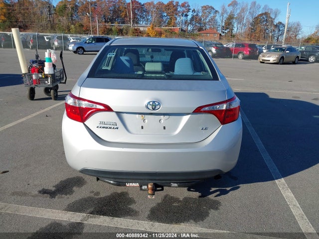 2T1BURHE9GC641312 Toyota COROLLA LE