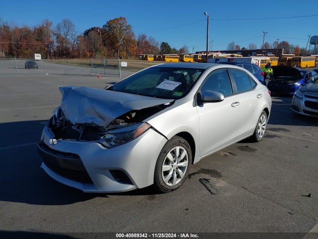 2T1BURHE9GC641312 Toyota COROLLA LE