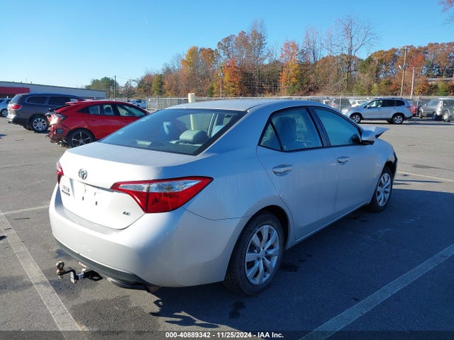 2T1BURHE9GC641312 Toyota COROLLA LE