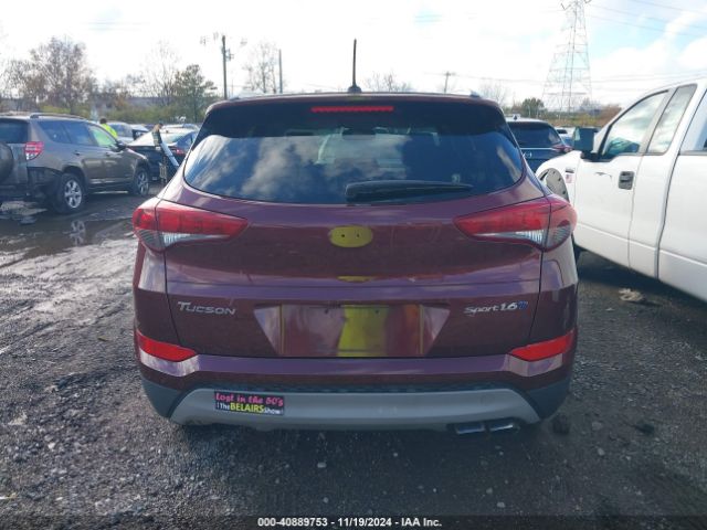 KM8J33A25HU530459 Hyundai Tucson Sport