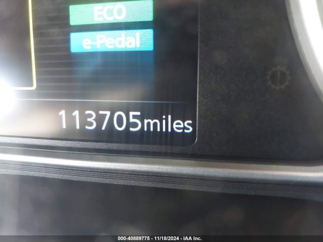 1N4BZ1CP3KC310289 Nissan Leaf Sl Plus