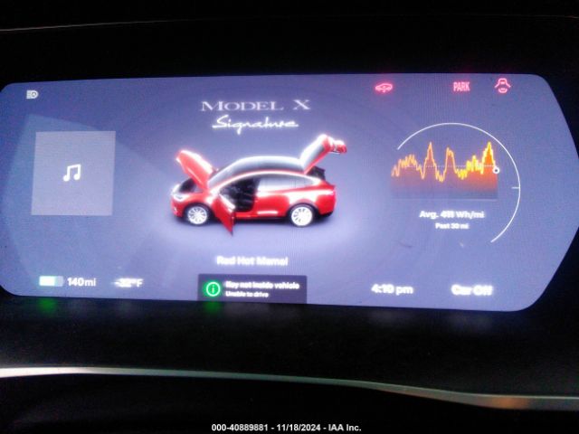 5YJXCAE43GFS00650 Tesla Model X 60d/p100d/p90d