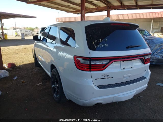 1C4RDHDG5MC749740 Dodge Durango Gt Rwd