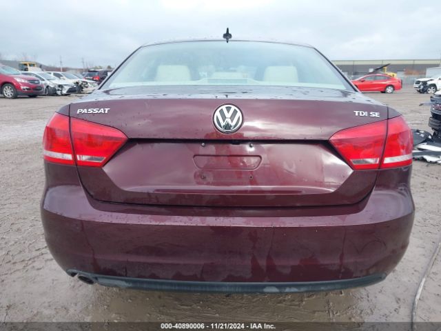 1VWBN7A30EC095870 Volkswagen Passat 2.0l Tdi Se